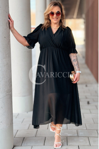 NOTTE Kleid in Schwarz – Große Größen | Cavaricci.de