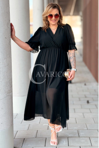 NOTTE Kleid in Schwarz – Große Größen | Cavaricci.de