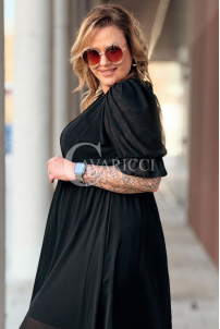 NOTTE Kleid in Schwarz – Große Größen | Cavaricci.de