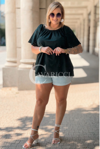 Dalila Bluse – Lochstickerei & femininer Schnitt