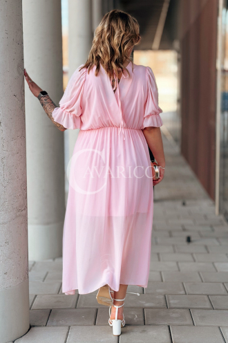 NOTTE Kleid in Puderrosa – Große Größen | Cavaricci.de