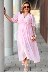 NOTTE Kleid in Puderrosa – Große Größen | Cavaricci.de