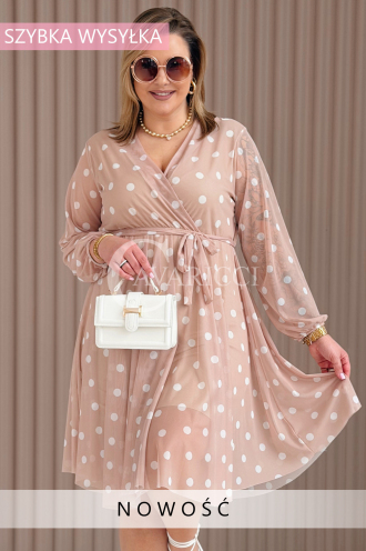 GAIA Kleid in Kaffeebraun – Große Größen | Cavaricci.de