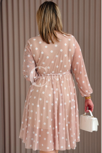GAIA Kleid in Kaffeebraun – Große Größen | Cavaricci.de