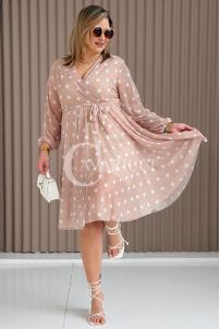 GAIA Kleid in Kaffeebraun – Große Größen | Cavaricci.de
