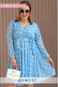 GAIA Kleid in Hellblau – Große Größen | Cavaricci.de