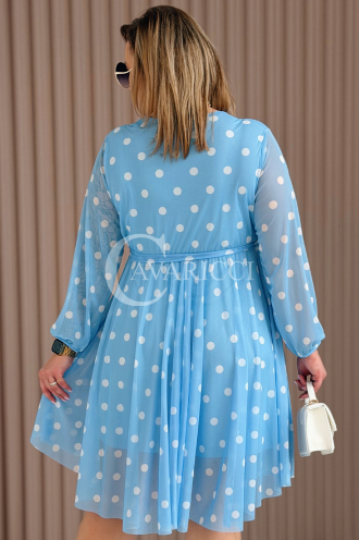 GAIA Kleid in Hellblau – Große Größen | Cavaricci.de
