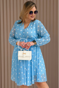 GAIA Kleid in Hellblau – Große Größen | Cavaricci.de
