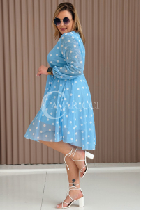 GAIA Kleid in Hellblau – Große Größen | Cavaricci.de