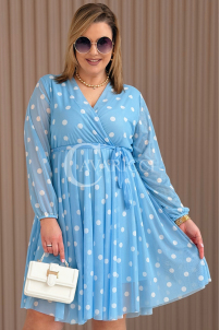 GAIA Kleid in Hellblau – Große Größen | Cavaricci.de