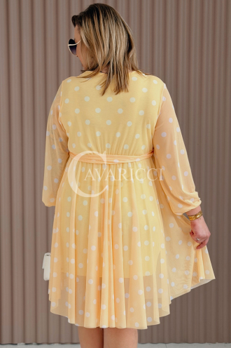GAIA Kleid in Gelb – Große Größen | Cavaricci.de