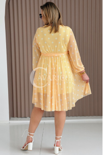 GAIA Kleid in Gelb – Große Größen | Cavaricci.de