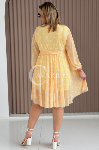 GAIA Kleid in Gelb – Große Größen | Cavaricci.de