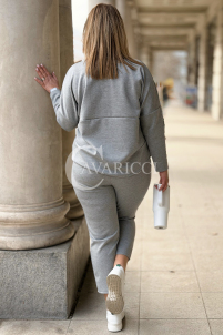 ROSALIA Sweatshirt in Grau – Große Größen | Cavaricci.de