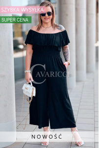 CALIENTE Kleid in Schwarz – Große Größen | Cavaricci.de