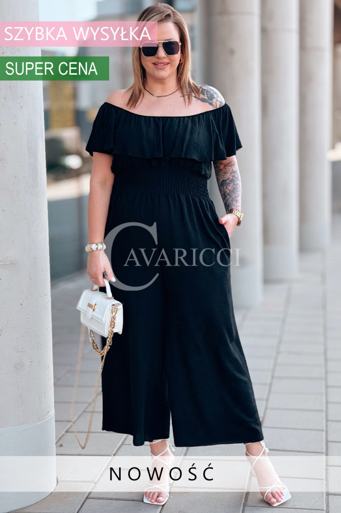 CALIENTE Kleid in Schwarz – Große Größen | Cavaricci.de