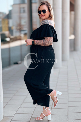 CALIENTE Kleid in Schwarz – Große Größen | Cavaricci.de