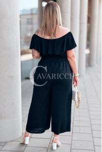 CALIENTE Kleid in Schwarz – Große Größen | Cavaricci.de