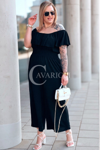 CALIENTE Kleid in Schwarz – Große Größen | Cavaricci.de