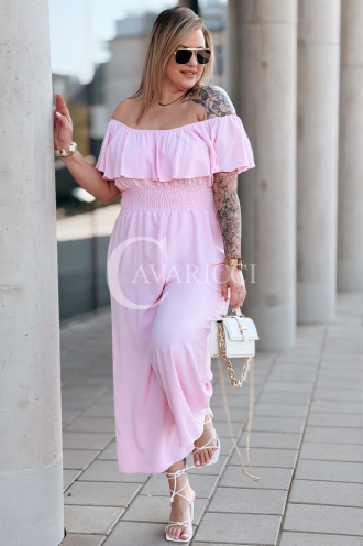 CALIENTE Kleid in Puderrosa – Große Größen | Cavaricci.de
