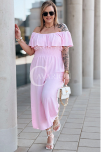CALIENTE Kleid in Puderrosa – Große Größen | Cavaricci.de
