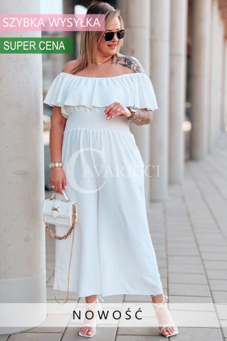CALIENTE Kleid in Weiß – Große Größen | Cavaricci.de