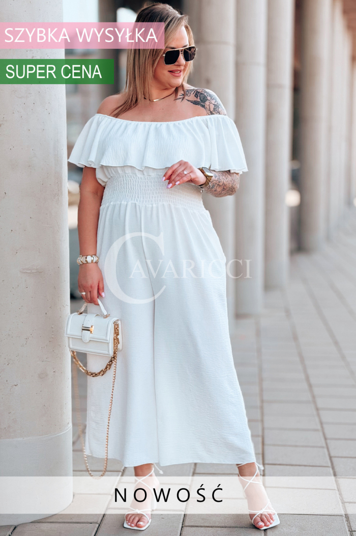 CALIENTE Kleid in Weiß – Große Größen | Cavaricci.de