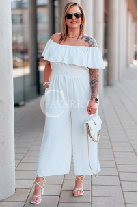 CALIENTE Kleid in Weiß – Große Größen | Cavaricci.de