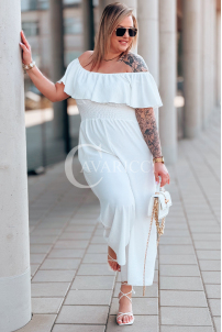 CALIENTE Kleid in Weiß – Große Größen | Cavaricci.de