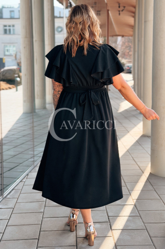 AURELIA Kleid in Schwarz – Große Größen | Cavaricci.de