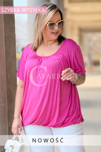 BARACHIONA Bluse in Fuchsia – Große Größen | Cavaricci.de