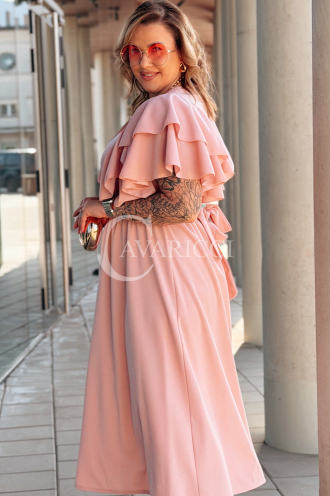 AURELIA Kleid in Puderrosa – Große Größen | Cavaricci.de