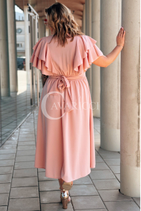AURELIA Kleid in Puderrosa – Große Größen | Cavaricci.de