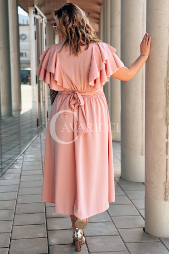 AURELIA Kleid in Puderrosa – Große Größen | Cavaricci.de