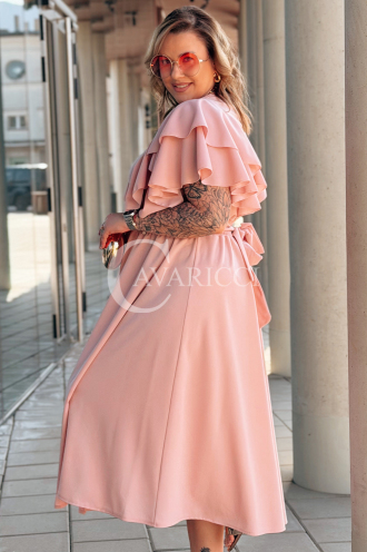 AURELIA Kleid in Puderrosa – Große Größen | Cavaricci.de