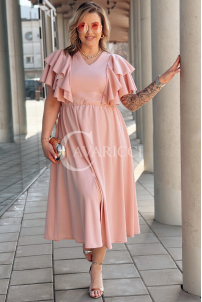 AURELIA Kleid in Puderrosa – Große Größen | Cavaricci.de