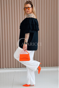 HALIA Bluse in Schwarz – Große Größen | Cavaricci.de