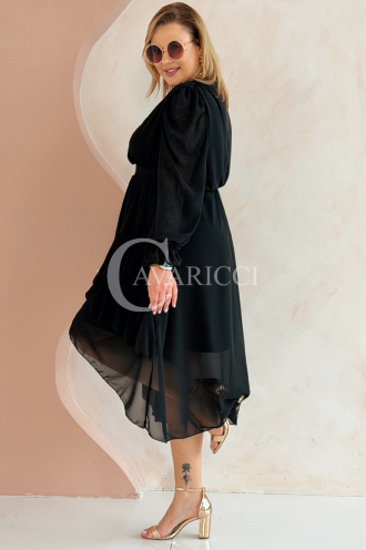 VIOLA Kleid in Schwarz – Große Größen | Cavaricci.de