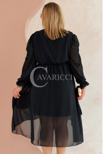 VIOLA Kleid in Schwarz – Große Größen | Cavaricci.de