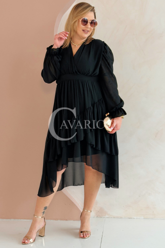 VIOLA Kleid in Schwarz – Große Größen | Cavaricci.de
