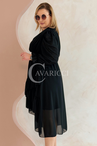 VIOLA Kleid in Schwarz – Große Größen | Cavaricci.de